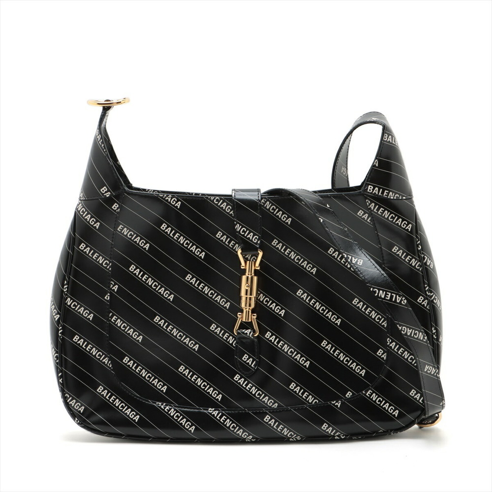 Balenciaga Bag Leather Shoulder  Jackie Black Gucci